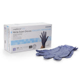 McKesson Confiderm® LDC Exam Glove X-Large NonSterile Nitrile Standard Cuff Length Fully Textured Blue Chemo Tested / Fentanyl Tested (1159332_CS) 2300/CS