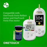OneTouch® Verio® Blood Glucose Test Strips 50 Strips per Pack (1076316_CS) 1200/CS
