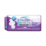 TotalDry™ Bladder Control Pad 11 Inch Length Moderate Absorbency Polymer Core Regular (975703_BG) 20/BG