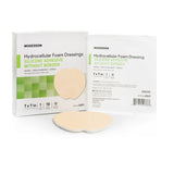 McKesson Foam Dressing 7 X 7 Inch Without Border Film Backing Silicone Gel Adhesive Sacral Sterile (1083088_BX) 10/BX