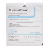 BorderedFoam® Foam Dressing 6 X 6 Inch With Border Waterproof Backing Nonacrylic Adhesive Square Sterile (773141_EA) 1/EA