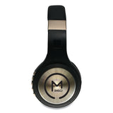 Morpheus 360® SERENITY Stereo Wireless Headphones with Microphone, 3 ft Cord, Black/Gold (MHSHP5500G) Each