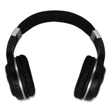 Morpheus 360® SERENITY Stereo Wireless Headphones with Microphone, 3 ft Cord, Black/Silver (MHSHP5500B) Each