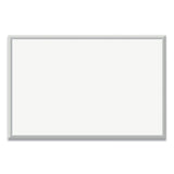 U Brands Magnetic Dry Erase Board with Aluminum Frame, 35 x 23, White Surface, Silver Frame (UBR071U0001) Each