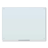U Brands Glass Dry Erase Board, 47 x 35, White Surface (UBR121U0001) Each