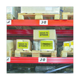 Avery® High-Visibility Permanent Laser ID Labels, 8.5 x 11, Neon Green, 100/Box (AVE5940) Box of 100