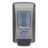 PURELL® FMX-20 Soap Push-Style Dispenser, 2,000 mL, 6.5 x 4.65 x 11.86, Graphite/Chrome, 6/Carton (GOJ523406CT) Case of 6