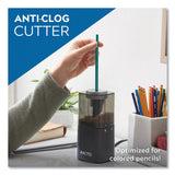 X-ACTO® Model 1799 Powerhouse Office Electric Pencil Sharpener, AC-Powered, 3 x 3 x 7, Black/Silver/Smoke (EPI1799X) Each