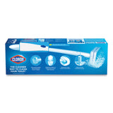 Clorox® ToiletWand Disposable Toilet Cleaning System: Handle, Caddy and Refills, White, 6/Carton (CLO03191CT) 1 Kit