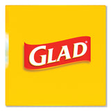 Glad® OdorShield Quick-Tie Small Trash Bags, 4 gal, 0.5 mil, 8" x 18", White, 26 Bags/Box, 6 Boxes/Carton (CLO78812) Case of 156
