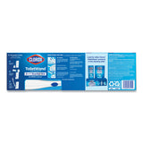 Clorox® ToiletWand Disposable Toilet Cleaning System: Handle, Caddy and Refills, White (CLO03191) 1 Kit