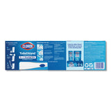 Clorox® ToiletWand Disposable Toilet Cleaning System: Handle, Caddy and Refills, White, 6/Carton (CLO03191CT) 1 Kit