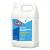 Clorox® Anywhere Hard Surface Sanitizing Cleaner, 128 oz Bottle, 4/Carton (CLO31651) Case of 4
