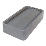 Impact® Thin Bin® 23 Gallon Swingtop Lid, 4/Case, Gray (IMP7024-3) Case of 4