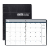 House of Doolittle™ Academic Year 14-Month Recycled Ruled Monthly Planner, 11 x 8.5, Black Cover, 14-Month: July 2025 to Aug 2026 (HOD26502) Each