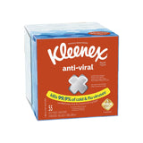 Kleenex® Anti-Viral Facial Tissue White 8-1/5 X 8-1/5 Inch 55 Count (1209619_PK) 55/PK