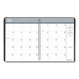 House of Doolittle™ Academic Year 14-Month Recycled Ruled Monthly Planner, 11 x 8.5, Black Cover, 14-Month: July 2025 to Aug 2026 (HOD26502) Each