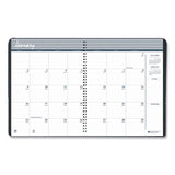 House of Doolittle™ 14-Month Recycled Ruled Monthly Planner, 11 x 8.5, Black Cover, 14-Month: Dec 2025 to Jan 2027 (HOD26202) Each