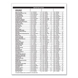 House of Doolittle™ Academic Year 14-Month Recycled Ruled Monthly Planner, 11 x 8.5, Black Cover, 14-Month: July 2025 to Aug 2026 (HOD26502) Each