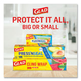 Glad® ClingWrap Plastic Wrap, 200 Square Foot Roll, Clear (CLO00020) Each