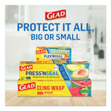 Glad® Press'n Seal Food Plastic Wrap, 70 Square Foot Roll, 12 Rolls/Carton (CLO70441) Case of 12