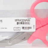 McKesson Medicut™ Trauma Shears Pink 7-1/4 Inch Length Medical Grade Stainless Steel NonSterile Finger Ring Handle Blunt Tip / Blunt Tip (1089415_EA) 1/EA