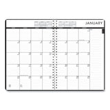 House of Doolittle™ 24/7 Recycled Daily Appointment Book/Monthly Planner, 10 x 7, Black Cover, 12-Month (Jan to Dec): 2026 (HOD289632) Each