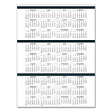 House of Doolittle™ Eight-Person Group Practice Daily Appointment Book, 11 x 8.5, Black Cover, 12-Month (Jan to Dec): 2026 (HOD28102) Set of 2