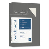 Southworth® Parchment Specialty Paper, 24 lb Bond Weight, 8.5 x 11, Ivory, 500/Ream (SOU984C) Box of 500