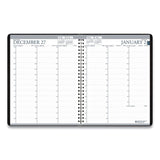 House of Doolittle™ Recycled Professional Weekly Planner, 15-Minute Appts, 11 x 8.5, Blue Wirebound Soft Cover, 12-Month (Jan to Dec): 2026 (HOD27207) Each