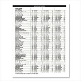 House of Doolittle™ Recycled Professional Weekly Planner, 15-Minute Appts, 11 x 8.5, Black Wirebound Soft Cover, 12-Month (Jan to Dec): 2026 (HOD27202) Each