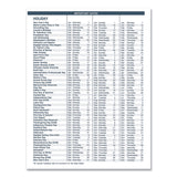 House of Doolittle™ Monthly Hard Cover Two-Year Planner, 11 x 8.5, Black Cover, 24-Month: Jan 2026 to Dec 2027 (HOD262092) Each