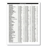 House of Doolittle™ Four-Person Group Practice Daily Appointment Book, 11 x 8.5, Black Cover, 12-Month (Jan to Dec): 2026 (HOD28202) Each