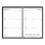House of Doolittle™ Recycled Weekly Appointment Book, 8 x 5, Black Cover, 12-Month (Jan to Dec): 2026 (HOD27802) Each