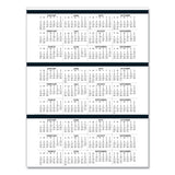 House of Doolittle™ Four-Person Group Practice Daily Appointment Book, 11 x 8.5, Black Cover, 12-Month (Jan to Dec): 2026 (HOD28202) Each