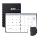 House of Doolittle™ Monthly Hard Cover Planner, 11 x 8.5, Black Cover, 14-Month: Dec 2025 to Jan 2027 (HOD26292) Each