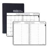 House of Doolittle™ 24/7 Recycled Daily Appointment Book/Monthly Planner, 10 x 7, Black Cover, 12-Month (Jan to Dec): 2026 (HOD289632) Each