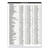 House of Doolittle™ Recycled Professional Weekly Planner, 15-Minute Appts, 11 x 8.5, Black Wirebound Soft Cover, 24-Month: Jan 2026 to Dec 2027 (HOD272002) Each