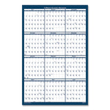 House of Doolittle™ Academic Year Recycled Poster Style Reversible/Erasable Yearly Wall Calendar, 24 x 37, 12-Month (July to June): 2025 to 2026 (HOD395) Each