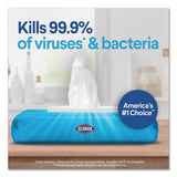 Clorox® Disinfecting Wipes, Easy Pull Pack, 1-Ply, 8 x 7, Fresh Scent, White, 75 Towels/Box, 6 Boxes/Carton (CLO31430) Case of 6