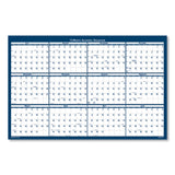House of Doolittle™ Academic Year Recycled Poster Style Reversible/Erasable Yearly Wall Calendar, 24 x 37, 12-Month (July to June): 2025 to 2026 (HOD395) Each