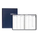 House of Doolittle™ Recycled Professional Weekly Planner, 15-Minute Appts, 11 x 8.5, Blue Wirebound Soft Cover, 12-Month (Jan to Dec): 2026 (HOD27207) Each