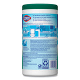 Clorox® Disinfecting Wipes, 1-Ply, 7 x 8, Fresh Scent, White, 75/Canister, 6 Canisters/Carton (CLO01656) 6 Canisters of 75