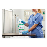 Clorox Healthcare® Hydrogen Peroxide Cleaner Disinfectant Wipes, 5.75 x 6.75, Unscented, White, 155/Canister, 6 Canisters/Carton (CLO30825) Case of 6