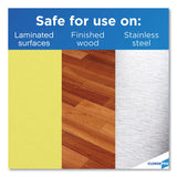 Clorox® Disinfecting Wipes, 1-Ply, 7 x 8, Lemon Fresh, White, 75/Canister, 6/Carton (CLO15948CT) 6 Canisters of 75
