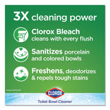 Clorox® Automatic Toilet Bowl Cleaner, 3.5 oz Tablet, 2/Pack, 6 Packs/Carton (CLO30024CT) Case of 12