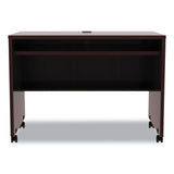 Alera® Alera Valencia Series Mobile Workstation Desk, 41.38" x 23.63" x 30", Mahogany (ALEVA204224MY) Each