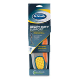 Dr. Scholl's® Pain Relief Orthotic Heavy Duty Support Insoles, Men Sizes 8 to 14, Gray/Blue/Orange/Yellow, Pair (DSC59048) 1 Pair