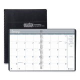 House of Doolittle™ 24-Month Recycled Ruled Monthly Planner, 11 x 8.5, Black Cover, 24-Month: Jan 2026 to Dec 2027 (HOD262002) Each