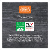 World Centric® Fiber Cup Carriers, 8 oz to 22 oz Cups, Four Cups, Natural, 600/Carton (WORCCFB4LF) Case of 600